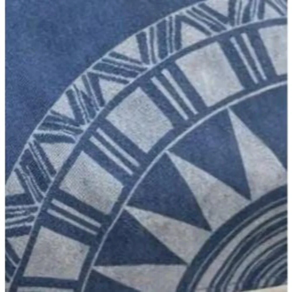 Handmade Cotton Yoga Bag | Indigo Batik Yoga Mat Tote | Drawstring Yoga Carrier